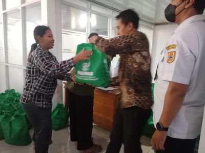 Bantuan Pangan dari Dinas Provinsi Jawa Tengah dan Baznas Provinsi Jawa Tengah tahun 2026