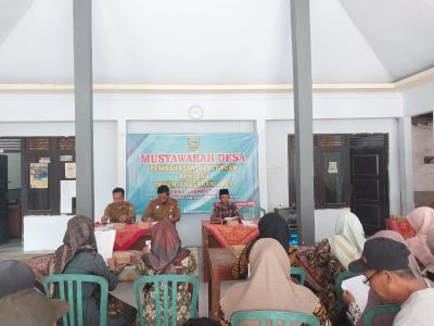 MUSDES PEMBAHASAN RANCANGAN APBDESA TA 2025